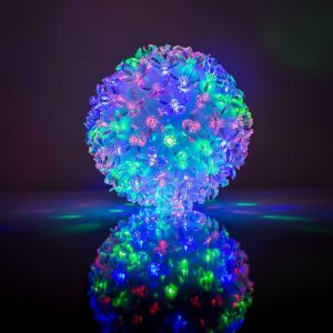 Гирлянда для помещений iLike N/A Bumba ar puķēm RS-209 100LED D-14cm Multi Color