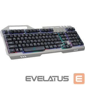 Компьютерная клавиатура Rebeltec Universal Gaming Keyboard Discovery Metal Grey