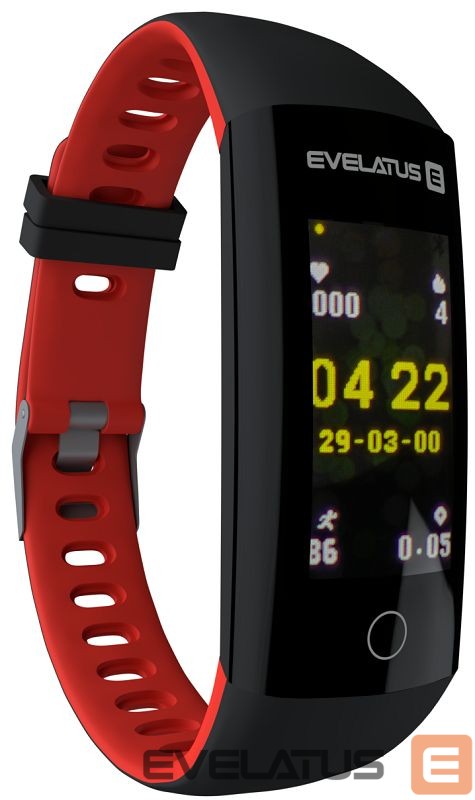 Фитнес браслет Evelatus Fitness Tracker EFT02 Black Red