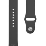 Ремешок Tactical Apple Watch 42/44/45mm Silicone Strap Black