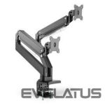 Кронштейн для телевизора Assman electronic  DIGITUS Dual Gas Spring Monitor Mount 