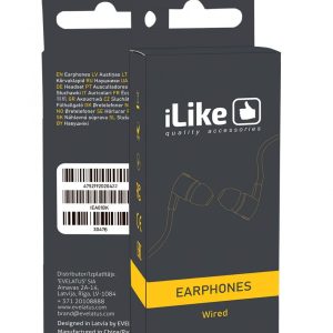 Проводные наушники iLike - Earphones IEA01WH 3.5mm White