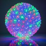 Гирлянда для помещений KL  50 LED bumbinas 2 color in 1 ball Multi Color