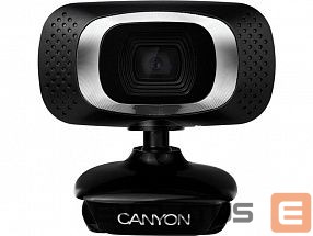 Видеокамера Canyon  Webcam 720P HD with USB2.0 connector 360 Black