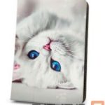 Чехол книжка iLike  Universal case Cute Kitty for tablet 9-10 