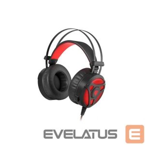 Беспроводные наушники Genesis  Gaming Headset Neon 360 Stereo Built-in microphone, Black/Red, Wired 