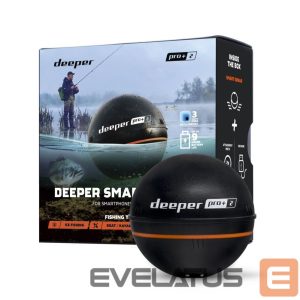 Рыболовные товары Deeper  Smart Sonar PRO+2 Sonar, Black 