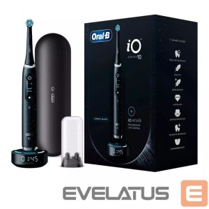 Зубная щётка Oral-B  Electric Toothbrush iO Series 10 Rechargeable, For adults, Number of brush heads included 1, Cosmic Black, Number of teeth brushing modes 7 