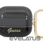 Чехол для наушников Guess Apple AirPods 3 Translucent Case Black