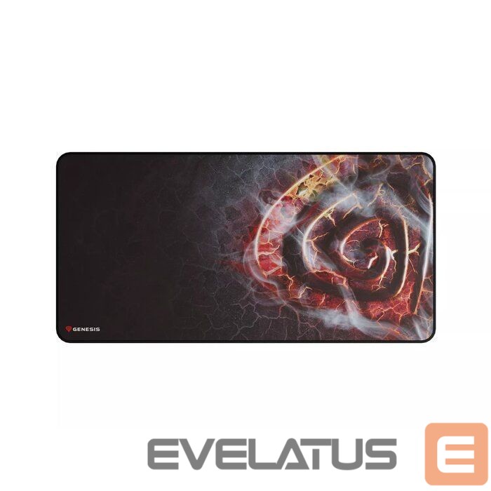 Коврик для мыши Genesis Mouse Pad Carbon 500 MAXI LAVA G2 Edition, Multicolor, 450 x 900 x 2.5 mm