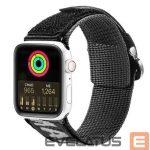 Ремешок Dux Ducis  Strap (Outdoor Version) Strap for Apple Watch Ultra, SE, 8, 7, 6, 5, 4, 3, 2, 1 (49, 45, 44, 42 mm) Nylon Band Black Silver