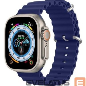 Ремешок Dux Ducis Apple Silicone Strap for Apple Watch 38/40/41/42MM Navy Blue