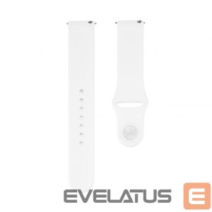 Ремешок Connect  22mm Silicone Loop Watch Strap (130mm M/L) White