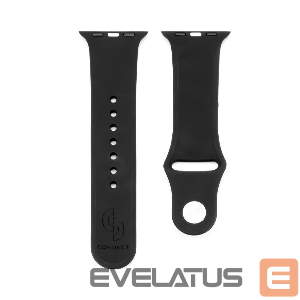 Ремешок Connect Watch 38/40/41mm Silicone Loop Watch Strap (110mm S/M) Black