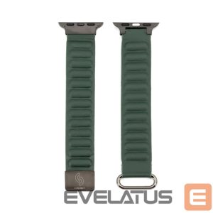 Ремешок Connect  Watch 42/44/45mm cortical back buckle magnetic suction Watch Straps Ceder Green