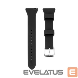 Ремешок Connect  22mm T-buckle Silicone Loop Watch Strap (130mm M/L) Black