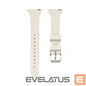 Ремешок Connect  22mm T-buckle Silicone Loop Watch Strap (130mm M/L) Silver