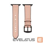 Ремешок Connect  Watch 42/44/45mm Silicone patch Leather Watch Strap (132mm M/L) Pink Sand