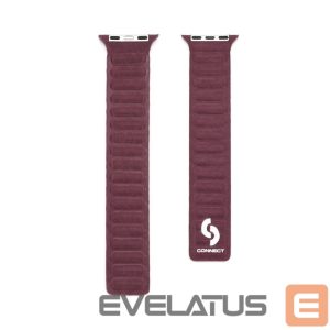 Ремешок Connect  Watch 38/40/41mm Fine woven twill magnetic chain Watch Straps Plum
