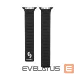 Ремешок Connect  Watch 42/44/45mm Fine woven twill magnetic chain Watch Straps Black