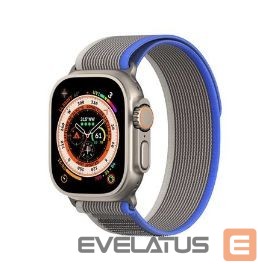 Ремешок Dux Ducis  Sport Velcro Strap for Apple Watch 38/40/41/42MM Grey Blue