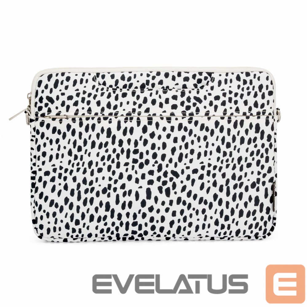 Сумка для портативных компьютеров iLike 15-16 Inches Fabric Laptop Bag With Strap Leopard White