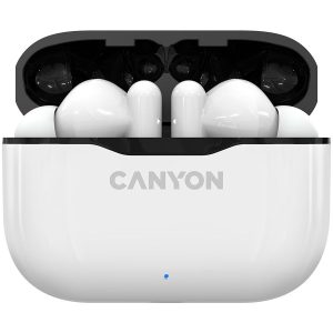 Беспроводные наушники Canyon  TWS-3 Bluetooth headset White