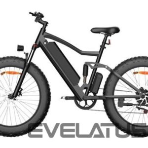 Электрические велосипеды iLike  Electric bike ONES1, 48V, 10AH, 26 collas, 500W, 25Km/h, IP54 Black