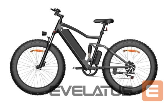 Электрические велосипеды iLike Electric bike ONES1, 48V, 10AH, 26 collas, 500W, 25Km/h, IP54 Black
