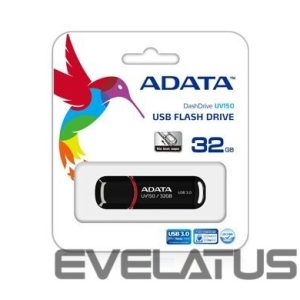 Флеш-накопитель ADATA  UV150 32 GB, USB 3.0, Black 