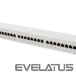 Другие товары Digitus  Patch Panel DN-91524S White, 48.2 x 4.4 x 10.9 cm, Category: CAT 5e; Ports: 24 x RJ45; Retention strength: 7.7 kg; Insertion force: 30N max 