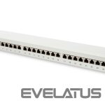 Другие товары Digitus  Patch Panel DN-91624S White, 48.2 x 4.4 x 10.9 cm, Category: CAT 6; Ports: 24 x RJ45; Retention strength: 7.7 kg; Insertion force: 30N max 