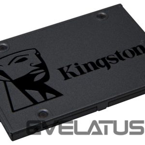 Жесткий диск SSD Kingston  A400  480 GB, SSD form factor 2.5", SSD interface SATA, Write speed 450 MB/s, Read speed 500 MB/s 