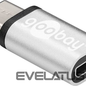 Роутер Goobay  USB-C to USB 2.0 Micro-B adapter 56636 USB Type-C, USB 2.0 Micro female (Type B), Grey 