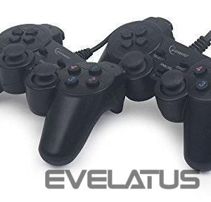 Компьютерные креслa / столы Gembird  Double USB dual vibration gamepad 