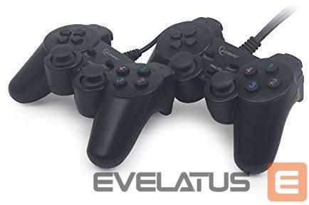 Компьютерные креслa / столы Gembird Double USB dual vibration gamepad