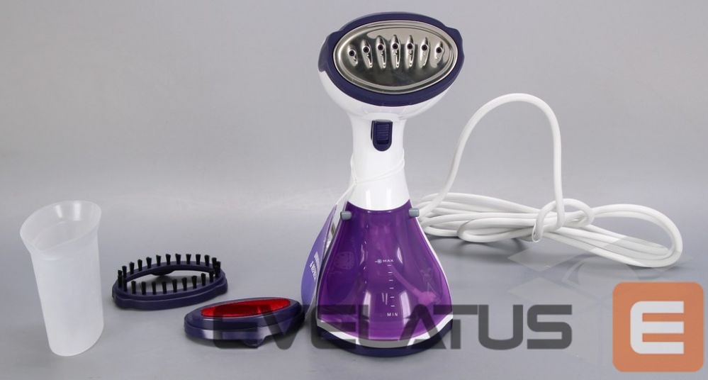 Пароочистители Tristar Garment Steamer ST-8916 Handheld, 1200 W, 0.26 L, 20 g/min, White/ purple
