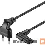 Кабель Goobay  97350 Euro connection cord, both ends angled 2 m 