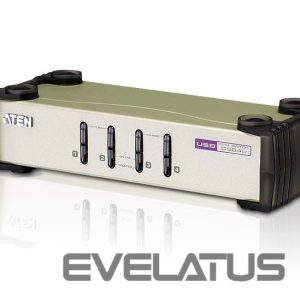 Сервер - Прочие аксессуары Aten  4-Port PS/2-USB VGA KVM Switch 