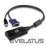Сервер - Прочие аксессуары Aten  USB VGA KVM Adapter 1 x RJ-45 Female, 1 x USB Male, 1 x HDB-15 Male 