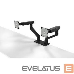 Кронштейн для телевизора Dell  Dual Monitor Arm Desk Mount, MDA20, 19-27 ", Maximum weight (capacity) 10 kg, Black 