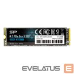 Жесткий диск SSD Silicon power  A60 512 GB, SSD interface M.2 NVME, Write speed 1600 MB/s, Read speed 2200 MB/s 