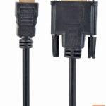Аксессуар для мониторов Gembird  HDMI to DVI, 3 m 