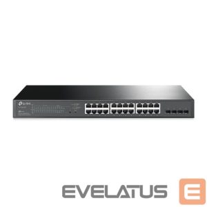 Сервер - Прочие аксессуары TP-Link  JetStream 28-Port Gigabit Smart Switch TL-SG2428P	 Web Managed, Rackmountable, SFP ports quantity 4, PoE+ ports quantity 24, Power supply type Single 