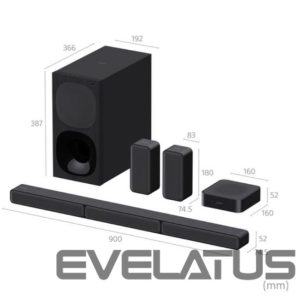 Интерактивное решение Sony  HT-S40R 5.1ch Home Cinema Soundbar with Wireless Rear Speakers 