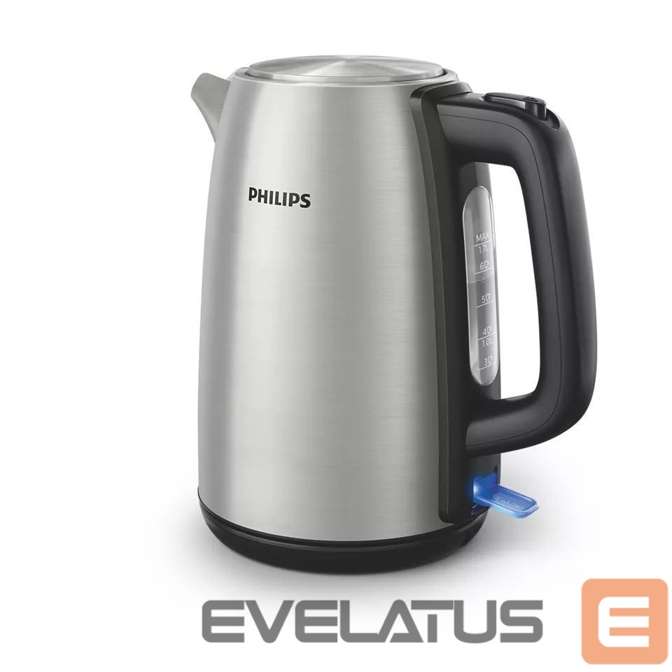 Чайник Philips Kettle HD9351/90 Electric, 2200 W, 1.7 L, Stainless steel, 360° rotational base, Stainless steel