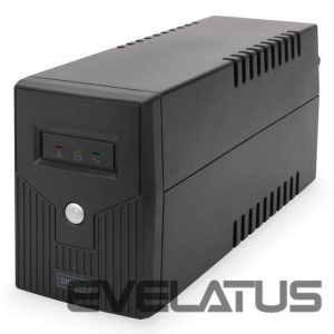 Серверы Digitus  Line-Interactive UPS DN-170063, 600VA, 360W, 1x 12V/7Ah battery, 2x CEE 7/7 outlet, 2x RJ-11, 1x USB 2.0 type B, LED, Simulated Sine Wave, 298x101x142mm, 4.35kg 