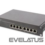 Сервер - Прочие аксессуары Digitus  8-port Gigabit Ethernet Switch  DN-80114 10/100/1000 Mbps (RJ-45), Unmanaged, Rackmountable, Power supply type Internal, Ethernet LAN (RJ-45) ports 8 