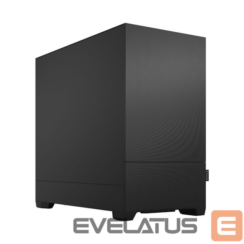 Корпус для компьютера Fractal Design Pop Mini Silent Black Solid, mATX, Mini ITX, Power supply included No