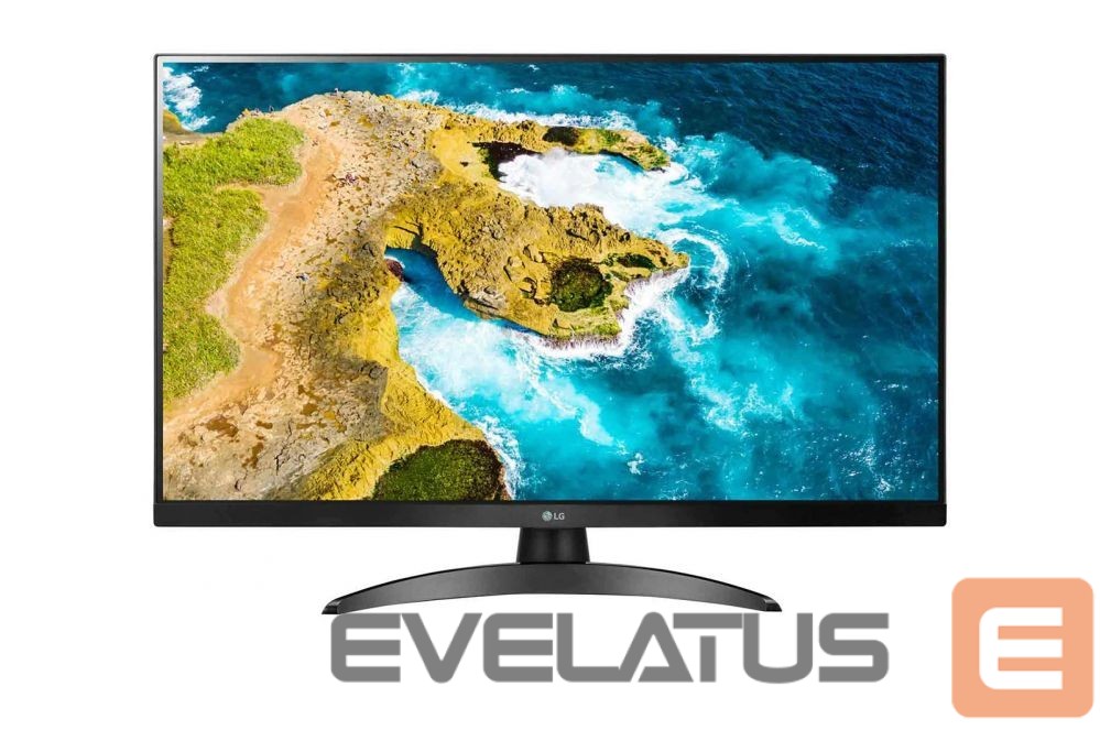 Монитор LG Monitor 27TQ615S-PZ 27 ", IPS, FHD, 1920 x 1080, 16:9, 14 ms, 250 cd/m², Black, 60 Hz, HDMI ports quantity 2